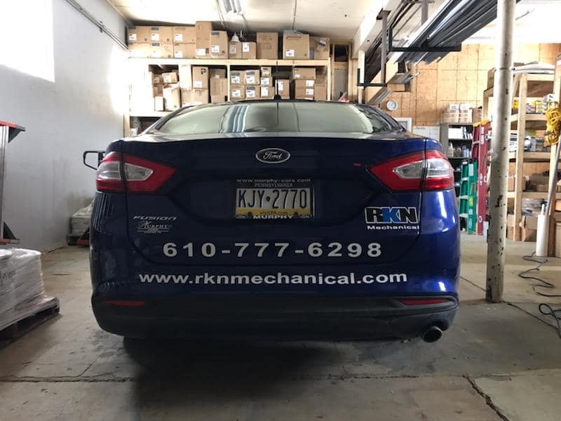 RKN Mechanical Blue Ford Fusion