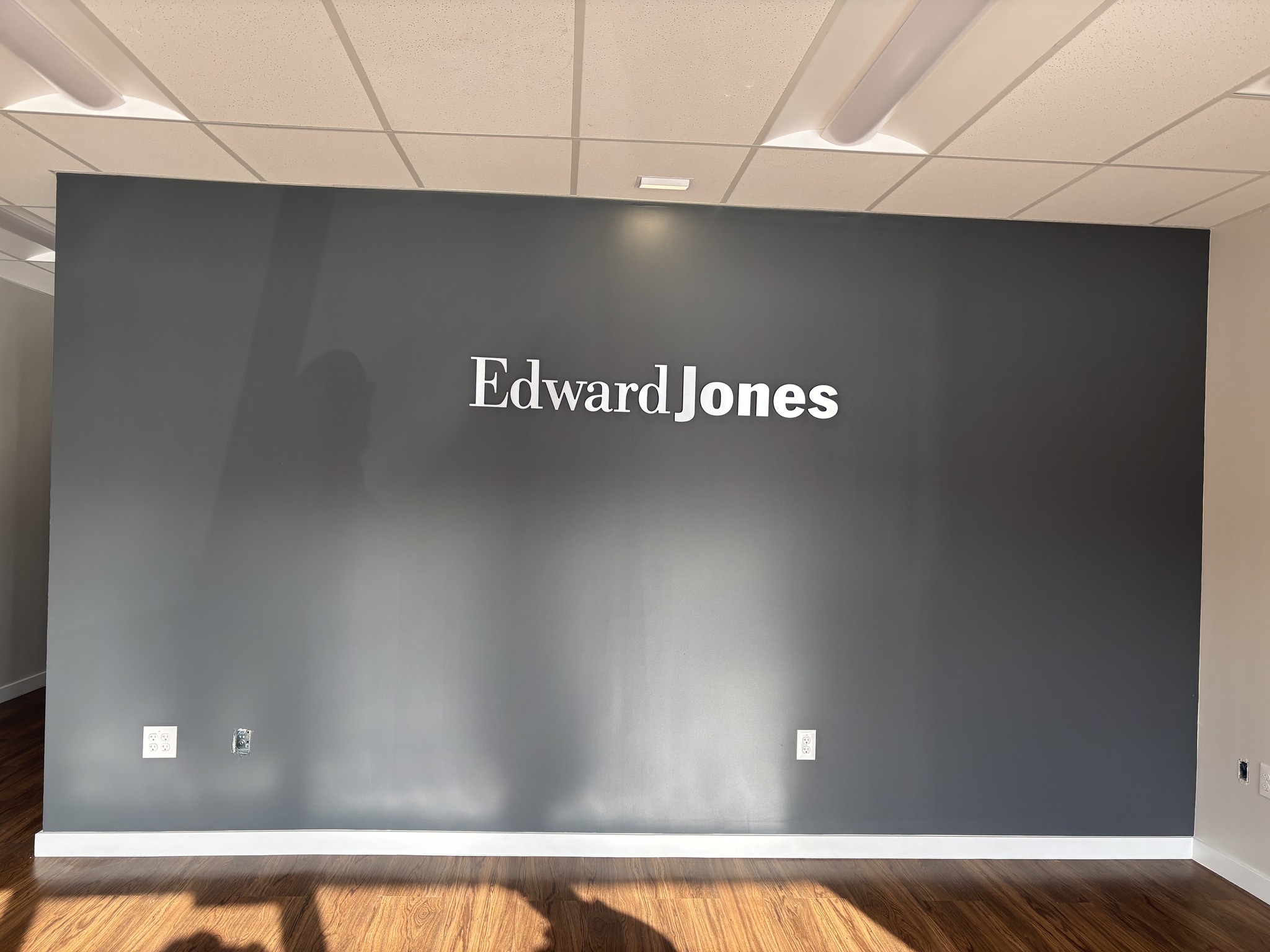 RKN Mechanical recently completed a tenant fit out with all new lighting and outlets for Edward Jones in Millersburg, PA